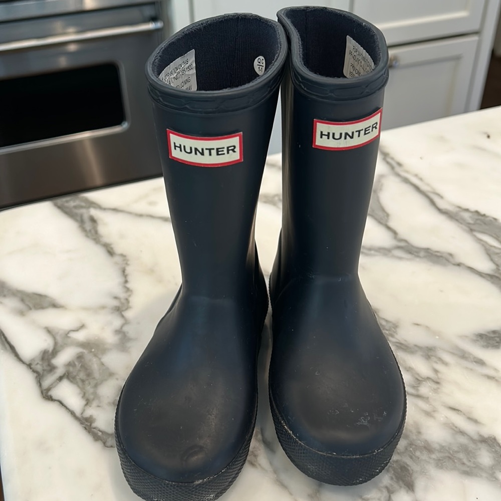 Hunter Boots- Navy- Size 7 UK/ 8 US